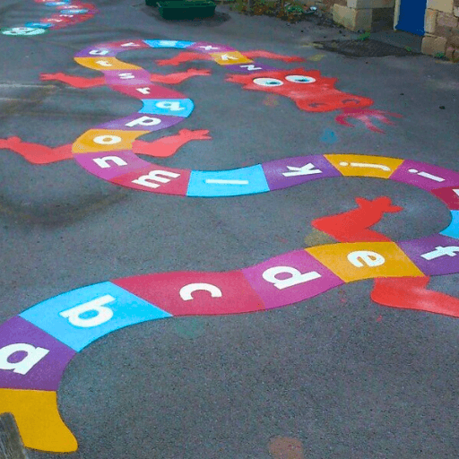 Alphabet Wetpour Markings