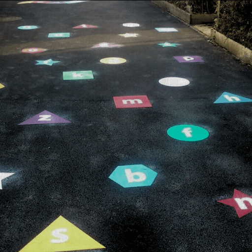 Phonics Play Area Painting